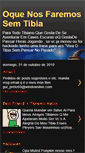 Mobile Screenshot of oquenosfaremossemtibia.blogspot.com