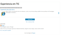 Tablet Screenshot of experienciaemtic.blogspot.com