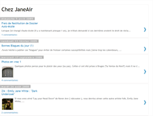 Tablet Screenshot of chezjaneair.blogspot.com