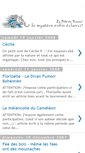 Mobile Screenshot of lafillemysterieuse.blogspot.com