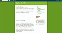 Desktop Screenshot of captureworkflow.blogspot.com