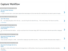 Tablet Screenshot of captureworkflow.blogspot.com