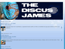 Tablet Screenshot of discusjames.blogspot.com