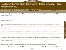 Tablet Screenshot of harveysinhuntersville.blogspot.com
