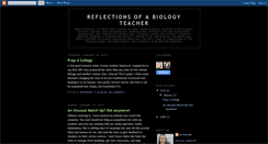 Desktop Screenshot of bioreflections.blogspot.com