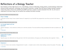 Tablet Screenshot of bioreflections.blogspot.com