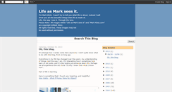 Desktop Screenshot of lifeasmarkseesit.blogspot.com