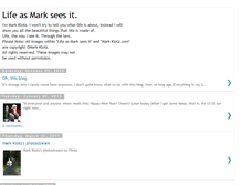 Tablet Screenshot of lifeasmarkseesit.blogspot.com