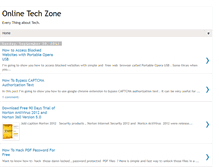 Tablet Screenshot of online-tech-zone.blogspot.com