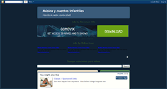 Desktop Screenshot of musicainfantilisima.blogspot.com