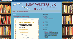 Desktop Screenshot of newwritersuknews.blogspot.com