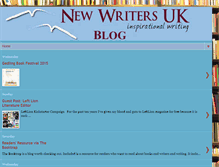 Tablet Screenshot of newwritersuknews.blogspot.com