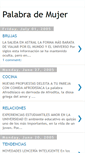 Mobile Screenshot of palabrademujer.blogspot.com