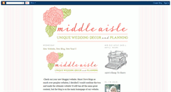 Desktop Screenshot of middleaisle.blogspot.com