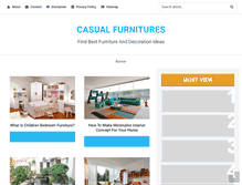 Tablet Screenshot of casualfurnitures.blogspot.com