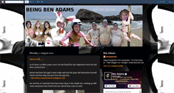 Desktop Screenshot of beingbenadams.blogspot.com