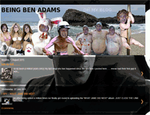 Tablet Screenshot of beingbenadams.blogspot.com