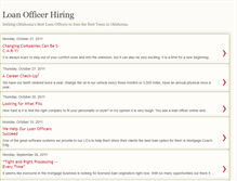 Tablet Screenshot of loanofficerhiring.blogspot.com