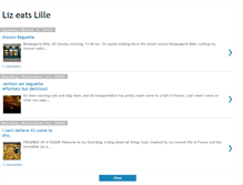 Tablet Screenshot of lizeatslille.blogspot.com