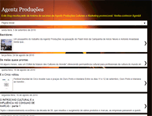 Tablet Screenshot of agentzproducoes.blogspot.com