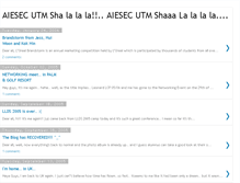 Tablet Screenshot of aiesecinutm.blogspot.com