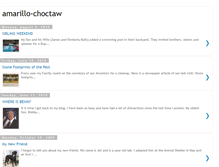 Tablet Screenshot of amarillo-choctaw.blogspot.com