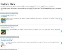 Tablet Screenshot of educarediary.blogspot.com