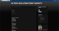 Desktop Screenshot of hi-techsolutionpointsociety.blogspot.com