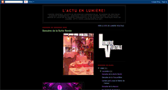 Desktop Screenshot of lumierevegetale.blogspot.com