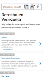 Mobile Screenshot of derecho-venezolano.blogspot.com