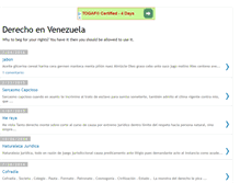 Tablet Screenshot of derecho-venezolano.blogspot.com