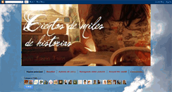 Desktop Screenshot of cientosdemilesdehistorias.blogspot.com