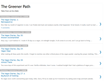 Tablet Screenshot of greenerpath.blogspot.com