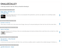 Tablet Screenshot of omalleezalley.blogspot.com