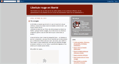 Desktop Screenshot of libellulerouge.blogspot.com