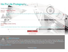 Tablet Screenshot of nixpixlifephotography.blogspot.com