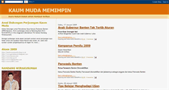 Desktop Screenshot of pemudabergerak.blogspot.com