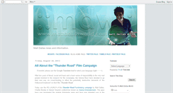 Desktop Screenshot of mattdallasworld.blogspot.com