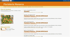 Desktop Screenshot of floristeriamonarca.blogspot.com