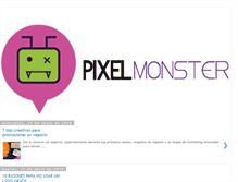 Tablet Screenshot of pixelmonstermx.blogspot.com