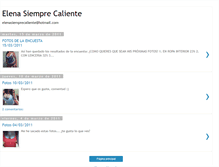Tablet Screenshot of elenasiemprecaliente.blogspot.com