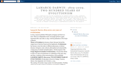 Desktop Screenshot of lamarck-darwin-09.blogspot.com