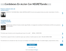 Tablet Screenshot of negreteandoando.blogspot.com
