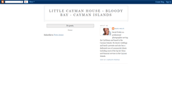 Desktop Screenshot of littlecaymanhouse.blogspot.com