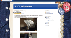 Desktop Screenshot of facsadventures.blogspot.com