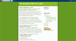 Desktop Screenshot of larsloveletter.blogspot.com