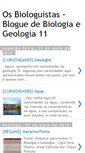 Mobile Screenshot of biologuistas.blogspot.com
