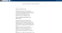 Desktop Screenshot of envelopestuffing.blogspot.com