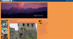 Desktop Screenshot of katie-loves.blogspot.com