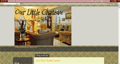 Desktop Screenshot of ourlittlechateau.blogspot.com